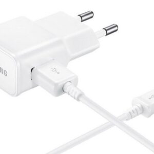 Samsung Micro USB Ladegerät 2in1, weiß